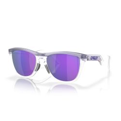 Oakley Frogskins Hybrid Matte Trans Lilac/Clear - Prizm Violet