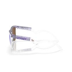 Oakley Frogskins Hybrid Matte Trans Lilac/Clear - Prizm Violet