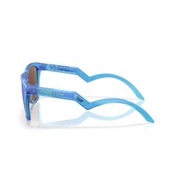 Oakley Frogskins Hybrid Matte Acid Blue - Prizm Sapphire