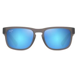 Maui Jim Kupulau Matte Transparent Grey - Blue Hawaii Polarized