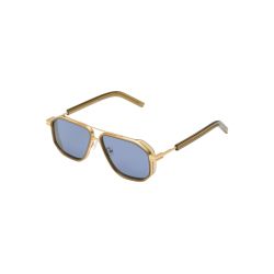 Komono The Ronny Gold Algae - Blue Lenses Cat 3 Polarized