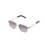 Komono The Harvey Silver Black - Grey Polarized Lenses Cat 3