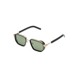 Komono The Harvey White Gold Black - Green Polarized Lenses Cat 2