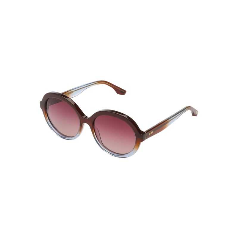 Komono The Misty Blush Petrol - Pink Gradient Polarized Lenses 