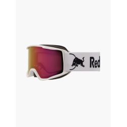 Red Bull Spect Neon Matt White / white strap black logo - Red with pink-purple mirror cat.2