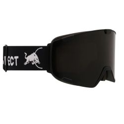 Red Bull Masque de Ski PARK Matt Black/black strap white logo Smoke cat.3