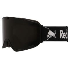 Red Bull Masque de Ski PARK Matt Black/black strap white logo Smoke cat.3