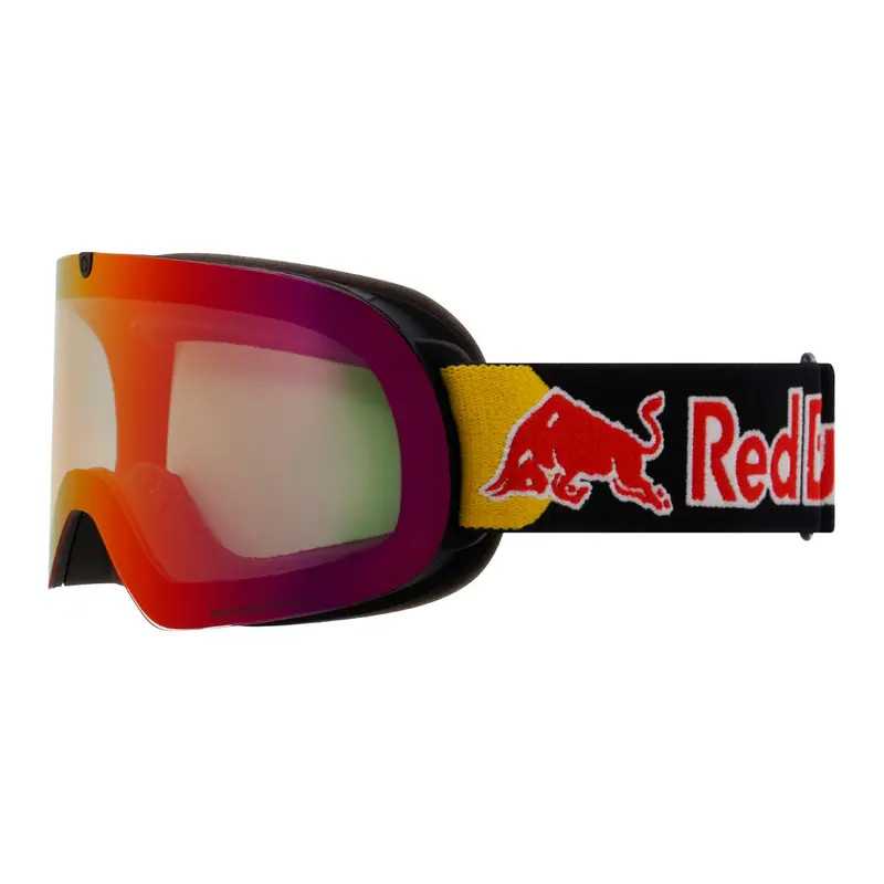Red Bull Spect Soar Matt Black / black strap colored logo - Brown with Red Chrom'x -Photochromic S1-3