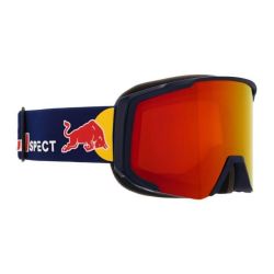 Red Bull Spect Jibb Matte Blue / Blue strap colored logo - Orange with Red Mirror cat.2