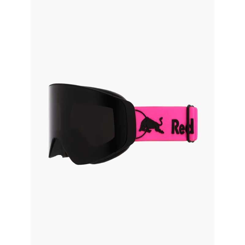 Red Bull Spect Jamm Magnetron Matt Black/ Pink Strap black logo - Smoke Cat.3 & Cloudy Light Pink Cat.1