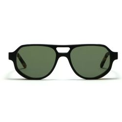 Asmara Explorer Black Matt Havana Tartarugato Matt 23B Green G15