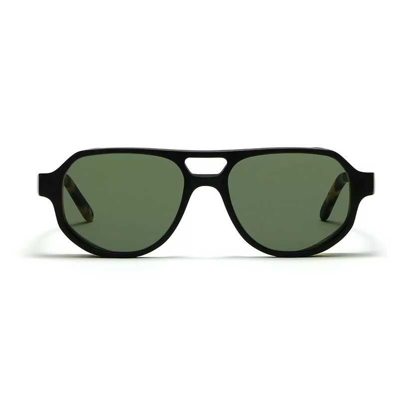 Asmara Explorer Black Matt Havana Tartarugato Matt 23B Green G15