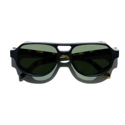 Asmara Explorer Black Matt Havana Tartarugato Matt 23B Green G15