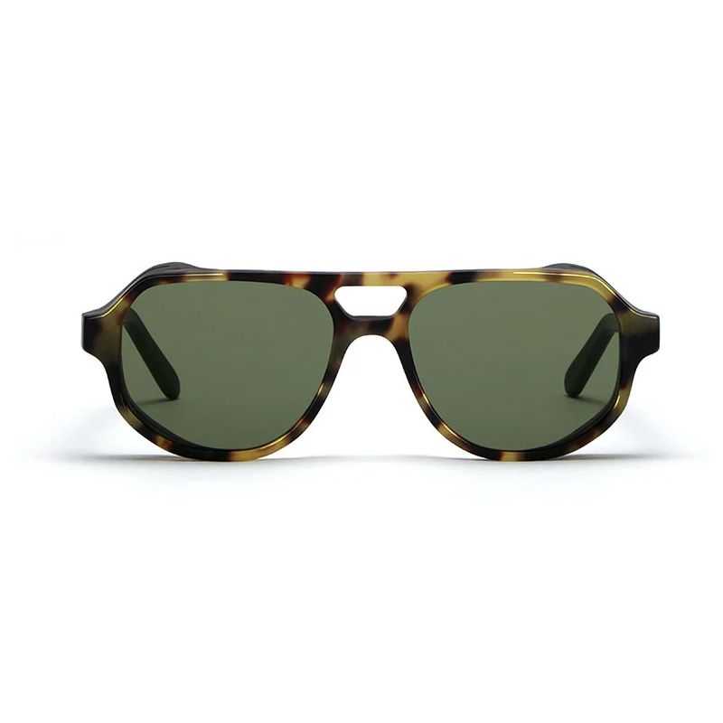 Asmara Explorer Black Matt Havana Tartarugato Matt 23B Green G15
