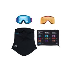 Anon Nesa Small Pink Denim 2 écrans Perceive Variable Blue & Perceive Cloudy Burst