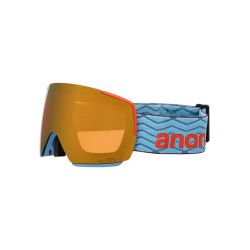 Anon M5 Cylindrical MFI Retro Blue 2 écrans Perceive Sunny Bronze & Perceive Cloudy Burst