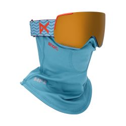 Anon M5 Cylindrical MFI Retro Blue 2 écrans Perceive Sunny Bronze & Perceive Cloudy Burst