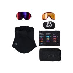 Anon M5S Cylindrical MFI Black 2 écrans Perceive Sunny Red & Perceive Cloudy Burst