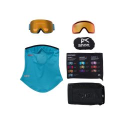 Anon M5S Cylindrical MFI Retro Blue 2 écrans Perceive Sunny Bronze & Perceive Cloudy Burst