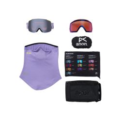 Anon M5 Cylindrical MFI Hyper Lilac 2 écrans Perceive Sunny Onyx & Perceive Cloudy Burst