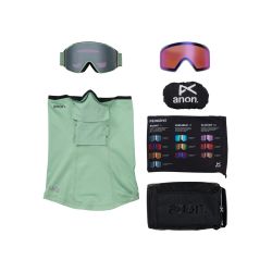 Anon M4S Cylindrical MFI Soft Sage 2 écrans Perceive Sunny Onyx & Perceive Variable Violet