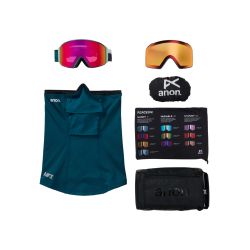 Anon M4S Cylindrical MFI Family Tree 2 écrans Perceive Sunny Red & Perceive Cloudy Burst