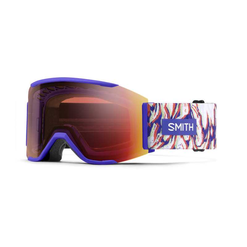 Smith Squad MAG Ultraviolet Peaking 2 écrans ChromaPop Pro Photochromic Red Mirror & ChromaPop Storm Amber