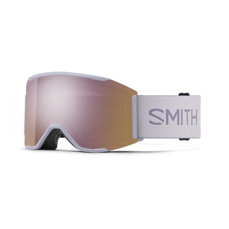 Smith Squad MAG Lunar Fog 2 écrans ChromaPop Everyday Rose Gold Mirror & ChromaPop Storm Rose Flash