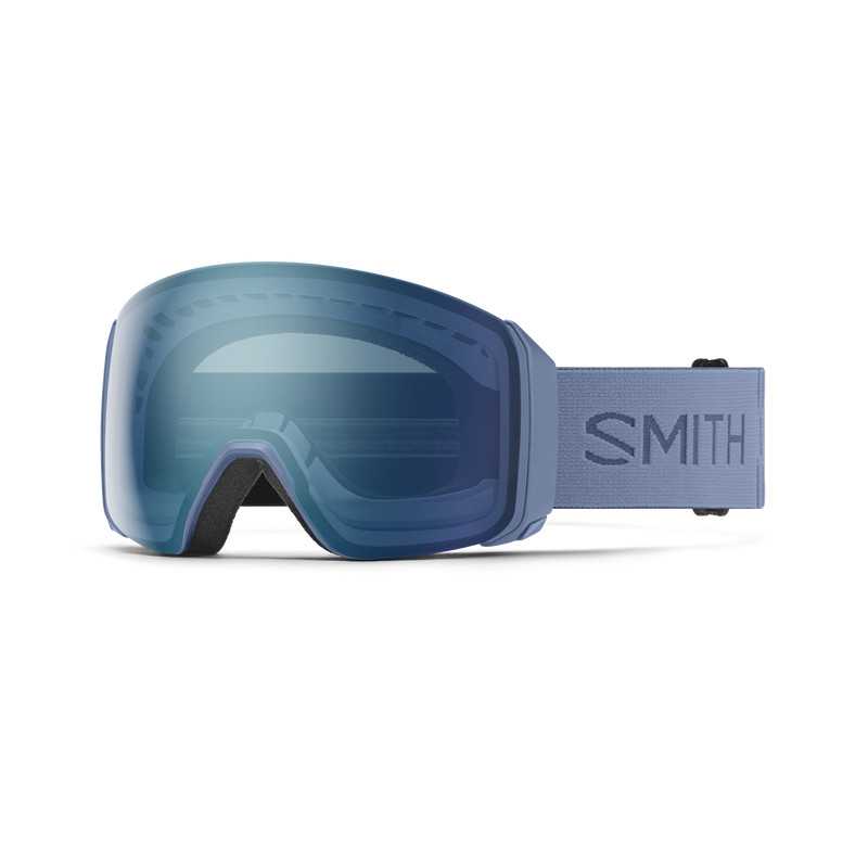 Smith 4D MAG XL Granite Blue Chromapop Everyday Blue Mirror + Chromapop Storm Blue Sensor Mirror