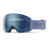 Smith 4D MAG XL Granite Blue Chromapop Everyday Blue Mirror + Chromapop Storm Blue Sensor Mirror