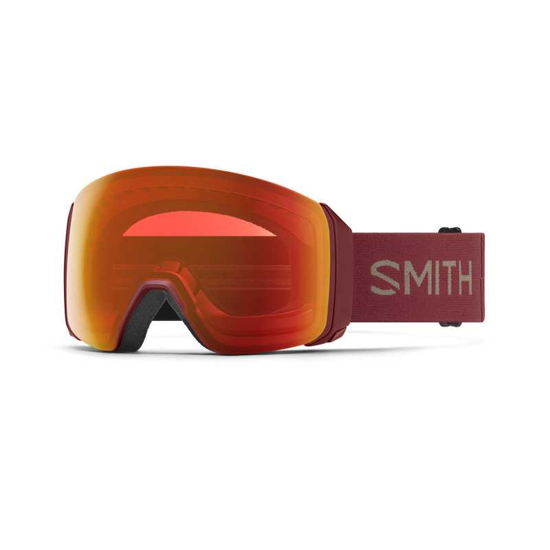 Smith 4D MAG XL Ironwood Chromapop Everyday Red Mirror + Chromapop Storm Yellow Flash