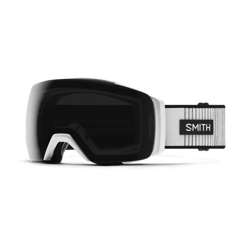 Smith I/O MAG XL White Fade Out 2 écrans ChromaPop Sun Black & ChromaPop Storm Blue Sensor Mirror