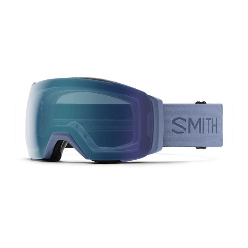 Smith I/O MAG XL Granite Blue 2 écrans ChromaPop Sun Everyday BlueMirror & Storm Blue Sensor Mirror