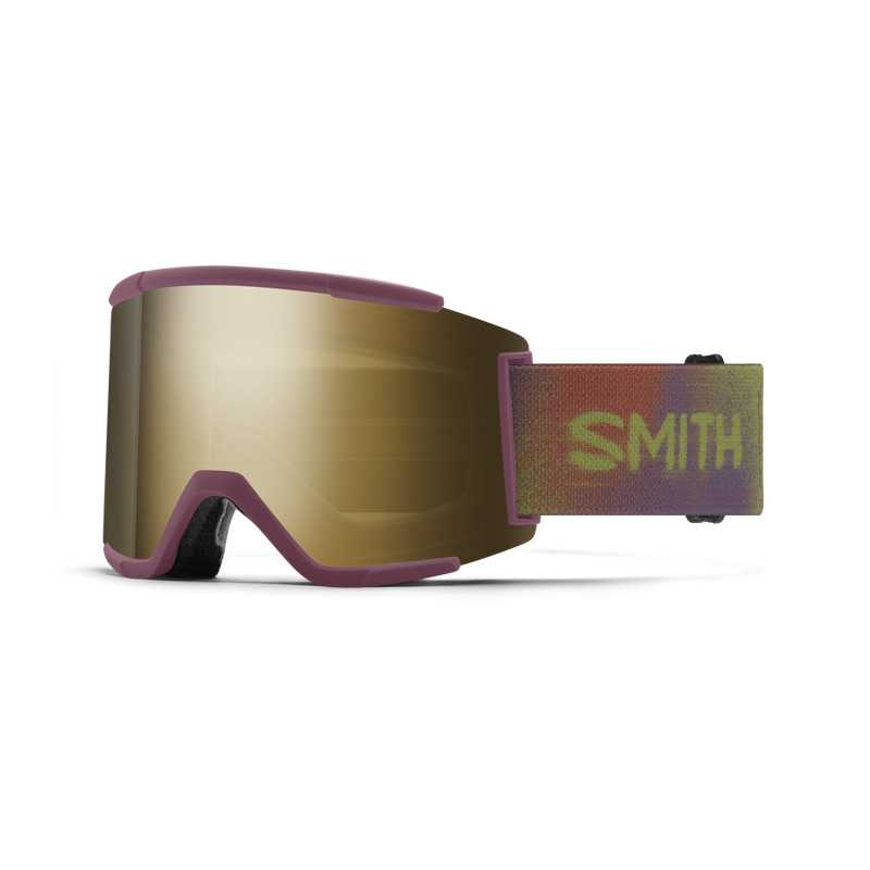 Smith Squad XL Sprayer 2 écrans ChromaPop Sun Black Gold & ChromaPop Storm Blue Sensor Mirror