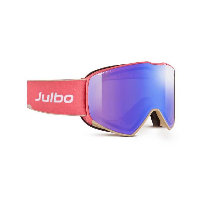 Julbo Masque de ski Razor Edge Jaune / Noir - Reactiv High Contrast 1-3