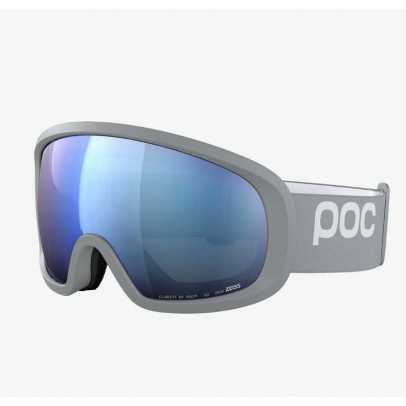 Poc Fovea Mid Granite Grey - Clarity Highly intense - Partly Sunny Blue Cat.2