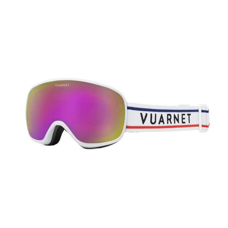Vuarnet Masque de Ski Cervin VU40028U - Matte White - Pink Flashed Cat.3