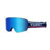 Vuarnet Masque de Ski Magnétique Mont-Blanc VU40026U - Matte Black - Flashed Blue Cat.3 & Orange Cat.1