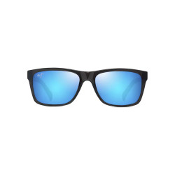 Maui Jim Kowelo Shiny Trans Dark Grey - Blue Hawaii Lenses Cat 3 Polarized