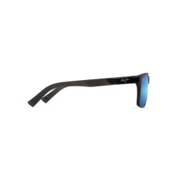 Maui Jim Kowelo Shiny Trans Dark Grey - Blue Hawaii Lenses Cat 3 Polarized