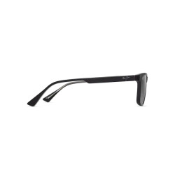 Maui Jim Okina Shiny Black - Neutral Grey Polarized