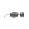 Maui Jim Hookipa Shiny Crystal - Neutral Grey Polarized