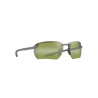 Maui Jim Hookipa Ultra G Metal Matte Grey - HT Green Photochromic Polarized