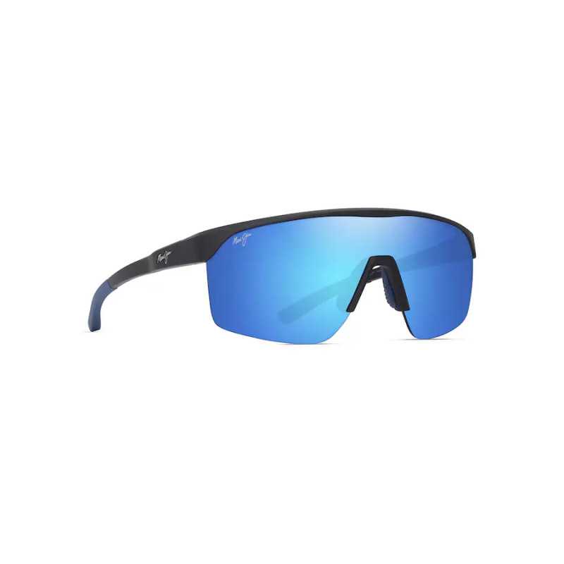 Maui Jim Paluna Matte Black - Blue Hawaii Polarized