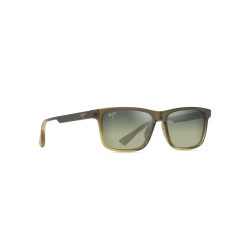 Maui Jim Okina Shiny Trans Mil Green to Yellow Polarized