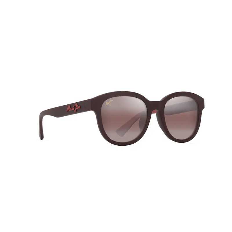 Maui Jim Ihupani AF Matte Burgundy Maui Rose Maui Pure 3F