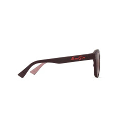 Maui Jim Ihupani AF Matte Burgundy Maui Rose Maui Pure 3F