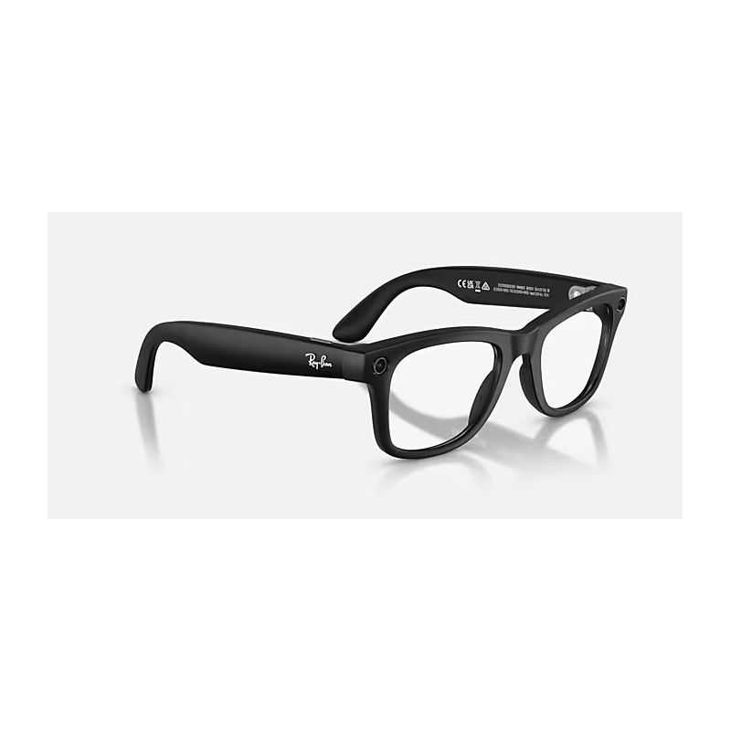 Ray-Ban Meta Wayfarer Gen 2 - Shiny Black - Clear to Graphite Green Transitions