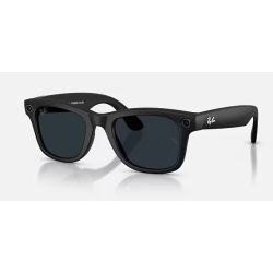 Ray-Ban Meta Wayfarer Gen 2 - Shiny Black - Clear to Graphite Green Transitions