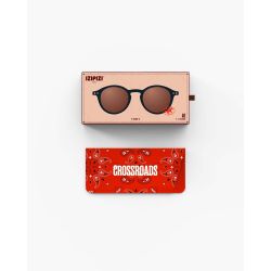 Izipizi Sun Kids Crossroads Forme D 7-11 years Black Road - Grey Lenses Cat 3